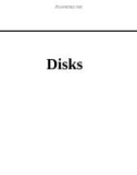 Lecture Principles of network and system administration: Disks