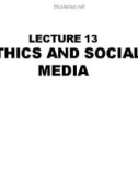 Lecture Professional Practices in IT: Lecture 13