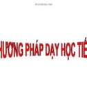 Bài thuyết trình: Các phương pháp dạy học tiếng Việt