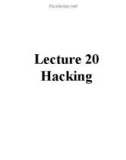 Lecture Professional Practices in IT: Lecture 20