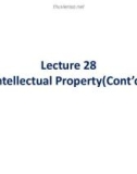 Lecture Professional Practices in IT: Lecture 28