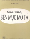 Giáo trình Biên mục mô tả - Vũ Văn Sơn