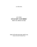 Giáo trình Lí luận văn học - Phần tác phẩm văn học (Lê Tiến Dũng)