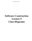 Lecture Software construction - Lecture 5: Class diagrams