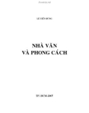 Phong cách Nhà văn: Phần 1