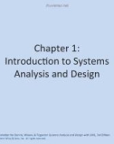 Lecture Systems analysis and design with UML (3/e) - Chapter 1: Introduction to systems analysis and design