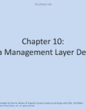 Lecture Systems analysis and design with UML (3/e) - Chapter 10: Data management layer design