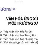 Bài 7 - Văn hóa ứng xử với môi trường xã hội