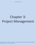 Lecture Systems analysis and design with UML (3/e) - Chapter 3: Project management