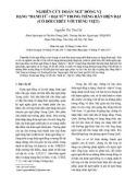 Nghiên cứu đoản ngữ đồng vị dạng 'danh từ + đại từ' trong tiếng Hán hiện đại (có đối chiếu với tiếng Việt)