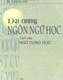 Đại cương ngôn ngữ học tập 2 part 1