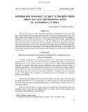 Mô hình hóa toán học các hiện tượng biến thiên trong dạy học nhờ hình học động dự án nghiên cứu MIRA