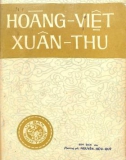 Tài liệu lịch sử - Hoàng Việt xuân thu: Phần 1