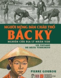 người nông dân châu thổ bắc kỳ - nghiên cứu địa lý nhân văn: phần 1