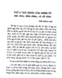 Nghiên cứu những vấn đề còn để ngỏ của từ láy: Phần 2