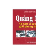 Ebook Quảng Nam 45 năm vì sự nghiệp giải phóng dân tộc