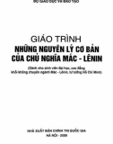 Giáo trình Những nguyên lý cơ bản của chủ nghĩa Mác - Lênin: Phần 1