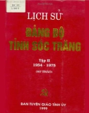 Ebook Lịch sử Đảng bộ tỉnh Sóc Trăng (1954-1975): Phần 1 (Tập 2)