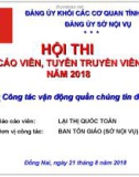 Bài thuyết trình Chuyên đề: Công tác vận động quần chúng tín đồ tôn giáo