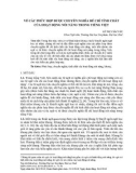 Về các phức hợp được chuyển nghĩa để chỉ tính chất của hoạt động nói năng trong tiếng Việt