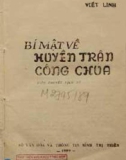 Tiểu thuyết lịch sử Bí mật về Huyền Trân Công chúa