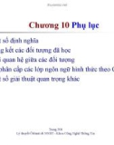 Bài giảng môn lý thuyết ôtômát và ngôn ngữ hình thức - Chương 10