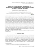 Modeling computational trust based on interaction experience and reputation with user interests in social network