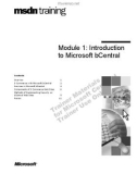 Module 1: Introduction to Microsoft bCentral