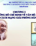 Bài giảng Tư tưởng Hồ Chí Minh: Chương 2 - CĐ CNTT Hữu nghị Việt Hàn