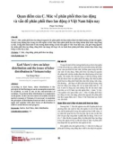 Quan điểm của C. Mác về phân phối theo lao động và vấn đề phân phối theo lao động ở Việt Nam hiện nay