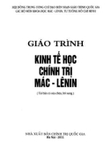 Giáo trình Kinh tế học chính trị Mác - Lênin: Phần 1 - GS.TS. Trần Ngọc Hiên, GS. Trần Xuân Trường (đồng chủ biên)