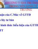 Bài giảng Kinh tế chính trị Mác-Lênin: Chương 3 - Trường ĐH Thương Mại