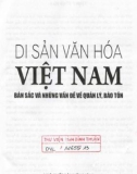 Bản sắc di sản văn hóa Việt Nam: Phần 1