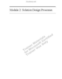 Module 2: Solution Design Processes