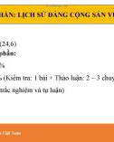 Bài giảng Lịch sử Đảng Cộng sản Việt Nam: Chương 0 - Trường ĐH Thương Mại