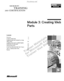 Module 3: Creating Web Parts