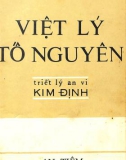 Tìm hiểu về Việt lý tố nguyên: Phần 1