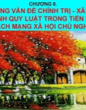 Bài giảng Những nguyên lý cơ bản của chủ nghĩa Mác-Lênin: Chương 8 - TS. Nguyễn Văn Ngọc