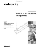 Module 7: Adding Active Components