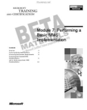 Module 7: Performing a Basic MMS Implementation