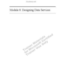 Module 8: Designing Data Services