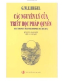 các nguyên lý của triết học pháp quyền: phần 1