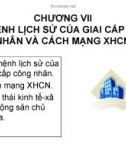 Bài giảng Những Nguyên lý cơ bản của chủ nghĩa Mác - Lênin: Chương 7