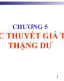 Bài giảng Những nguyên lý cơ bản của chủ nghĩa Mác - Lênin: Chương 5 - Phạm Thị Ly