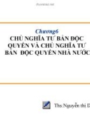 Bài giảng Những nguyên lý cơ bản của chủ nghĩa Mác - Lênin: Chương 6 - ThS. Nguyễn Thị Diệu Phương