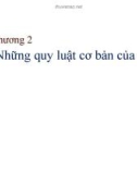 Bài giảng Logic học: Chương 2 - Những quy luật cơ bản của tư duy