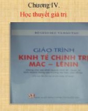 Bài giảng Những nguyên lý cơ bản của chủ nghĩa Mác-Lênin - Chương 4: Học thuyết giá trị