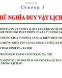 Bài giảng Những Nguyên lý cơ bản của chủ nghĩa Mác - Lênin: Chương 3