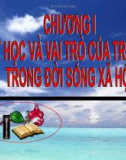 Bài giảng Triết học (cao học): Chương I