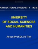 Bài giảng Triết học (sau đại học): Nguyên tắc thống nhất giữa lý luận với thực tiễn - Dr. Vũ Tình